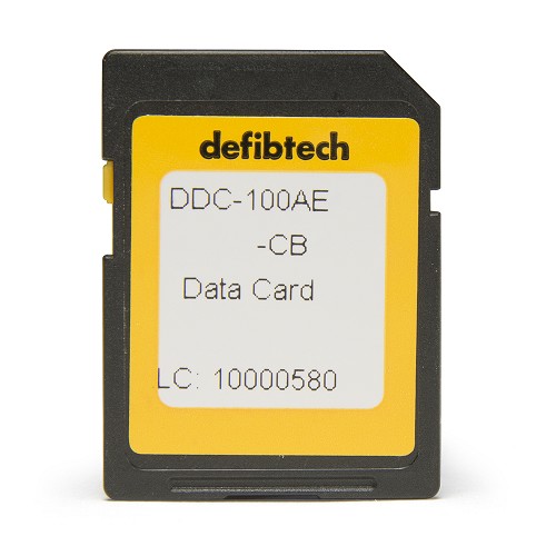 Defibtech Lifeline™ or Lifeline AUTO AED Data Card w/Audio Recording - High Capacity