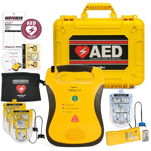 Defibtech Lifeline AED Mobile Responder Value Package