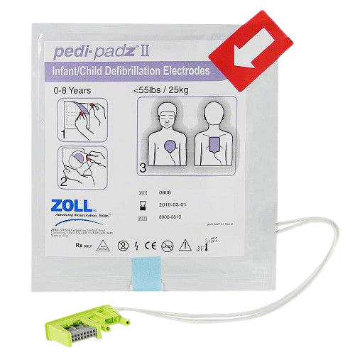 ZOLL Pedi-Padz II, Pediatric Electrode Pads