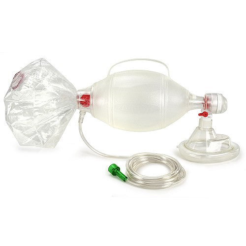AMBU® Bag SPUR® II Adult Resuscitator w/Adult Mask & Oxygen Reservoir