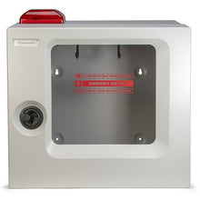 Load image into Gallery viewer, Cardiac Science Standard Size Wall Mount AED Cabinet w/Alarm &amp; Strobe
