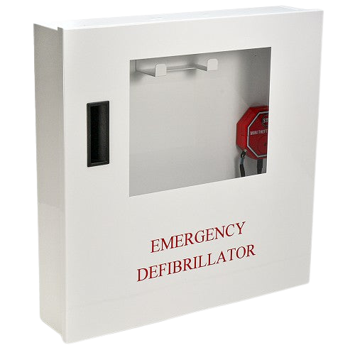 Defibtech Lifeline or Lifeline AUTO AED Wall Mount Cabinet with Audible Alarm