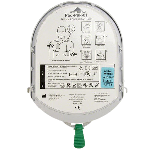 Heartsine Samaritan Electrode PAD Adult PAD-PAK