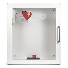 Load image into Gallery viewer, Physio-Control LIFEPAK CR2 AED Surface-Mount Cabinet with Audible Alarm
