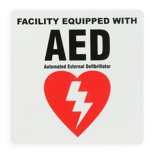 Facility Equipped Sticker by Defibtech