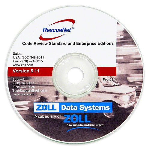 ZOLL® RescueNet Code Review Software - Physical Copy