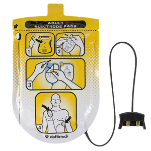 Defibtech Lifeline or Lifeline AUTO AED Adult Defibrillation Electrode Pads