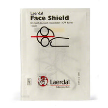 Load image into Gallery viewer, Laerdal Face Shield CPR Barrier Keyring Refill (50 pk)
