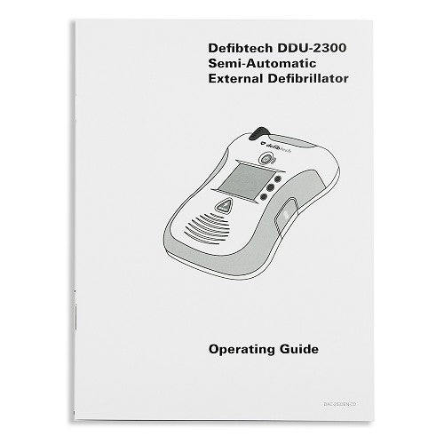 Operating Guide for Defibtech Lifeline VIEW AED