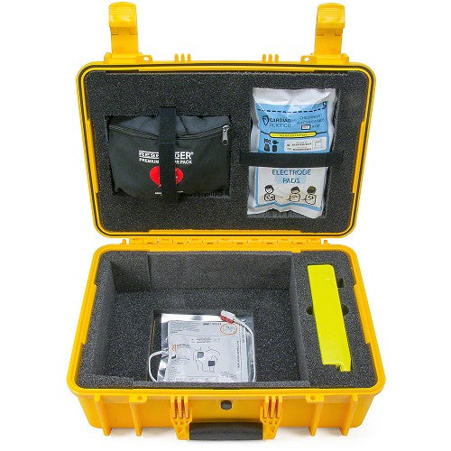 Shok Box Watertight Carrying Case For The Cardiac Science AED