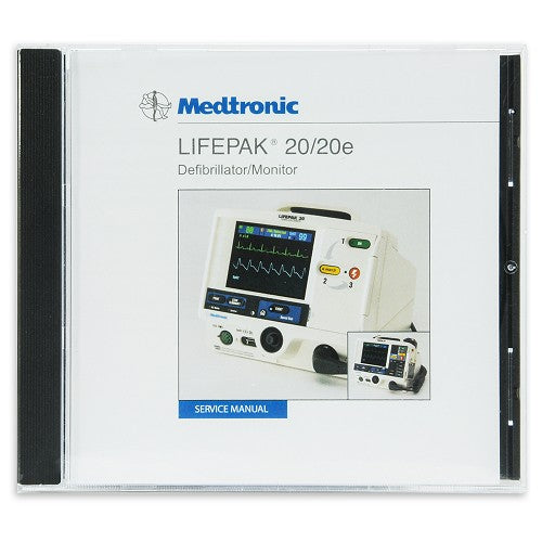 Physio-Control LIFEPAK 20/20e Defibrillator/Monitor Service Manual on CD-ROM