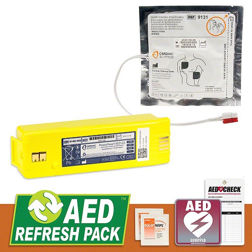 Cardiac Science Powerheart G3 AED Refresh Pack