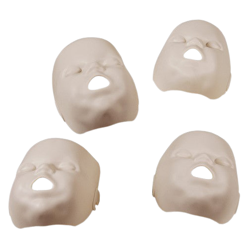 Prestan Replacement Face Skins for the Professional Infant Medium Skin Manikin (4-Pack)