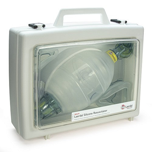 Laerdal LSR Reusable Adult Complete Resuscitator with Display Case