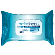 Load image into Gallery viewer, SafeHands Wipes Case of 24 Packs, 72ct. Each
